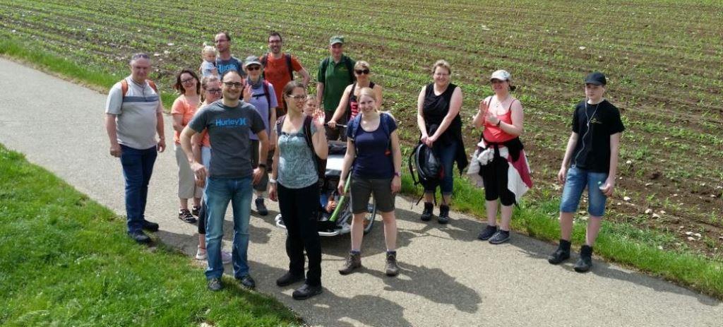 während unserer Wanderung während unserer Wanderung