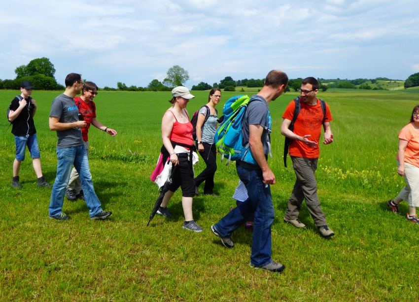 vor dem Erreichen des Schopflocher Moors vor dem Erreichen des Schopflocher Moors